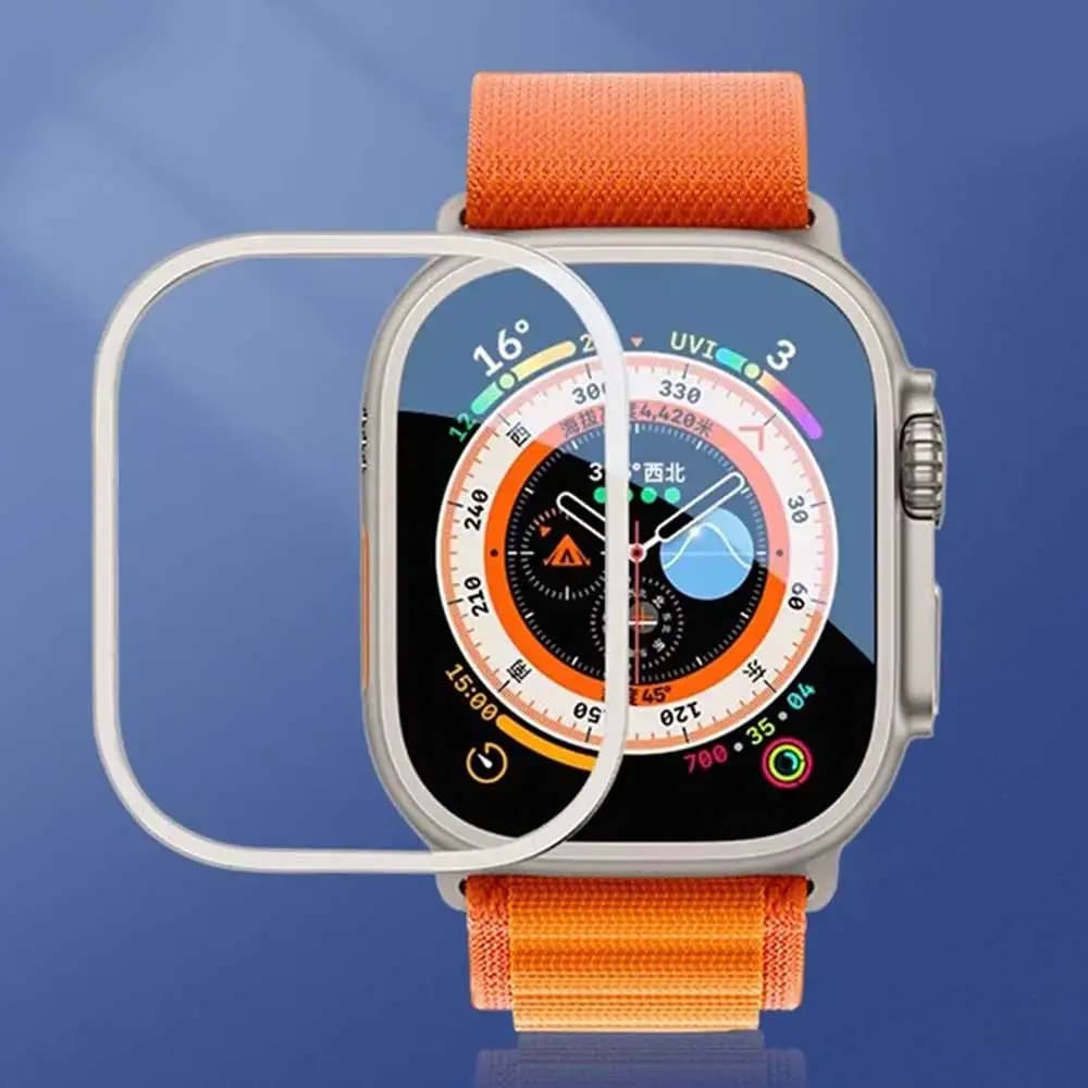 Tempered Glass for Apple Watch Ultra 49mm HD Screen Protector Titanium series iwatch Ultra 2 accessories