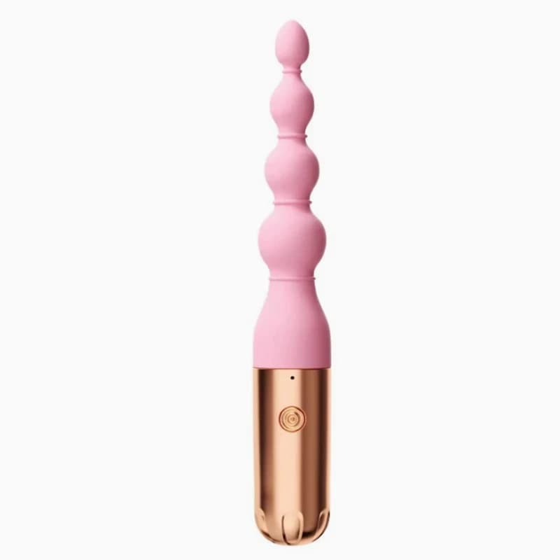 Vibratore Anale, Giocattoli Sessuali, Palline Anali Vibranti, Massaggiatore Prostatico Gay, Plug Anali Morbidi in Silicone Liscio per Donne e Coppie, Articoli Sessuali