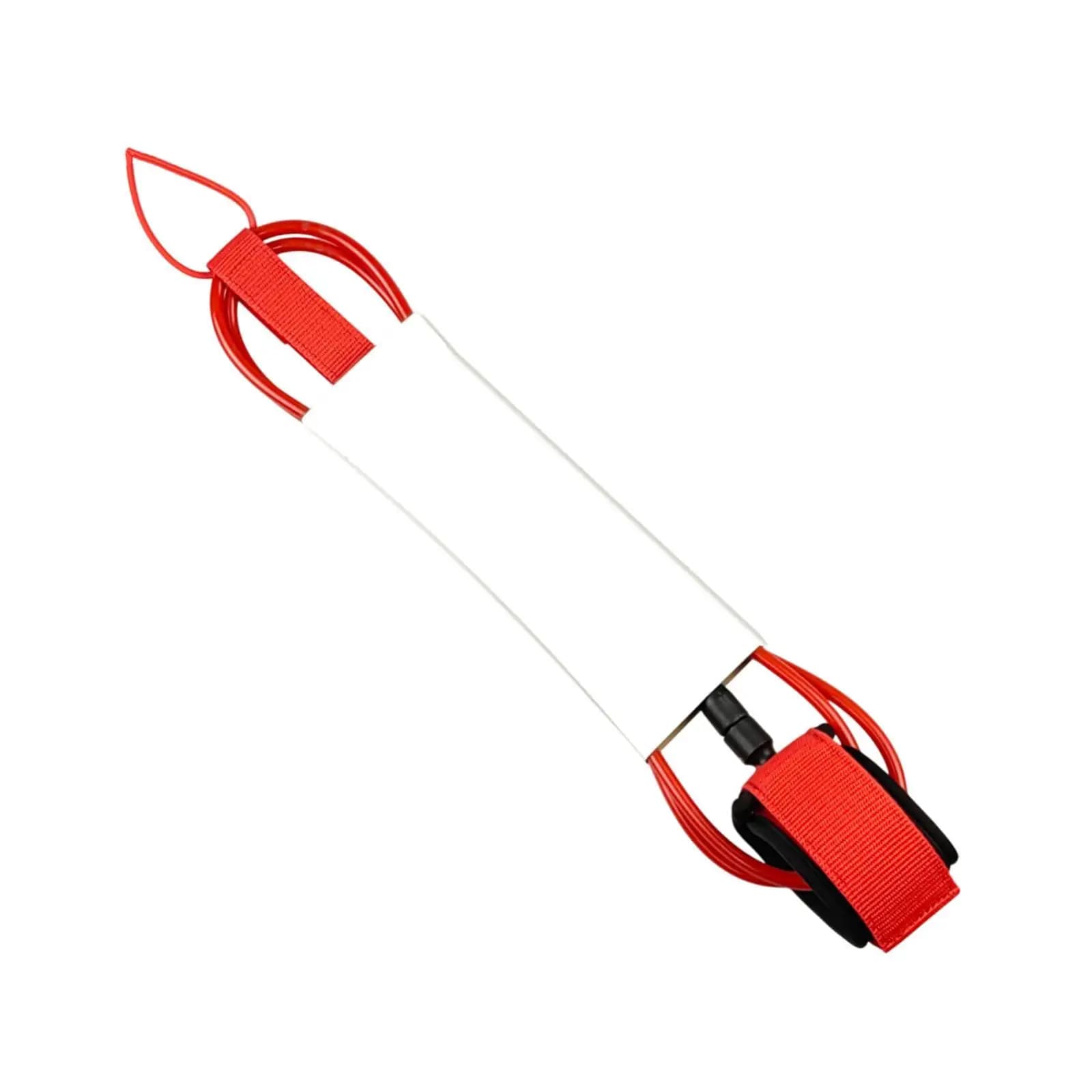 Corda di Sicurezza per Tavola da Surf e Stand Up Paddle, Elastica, Lunghezza 244cm, con Sgancio Rapido, per Kayak e Surf