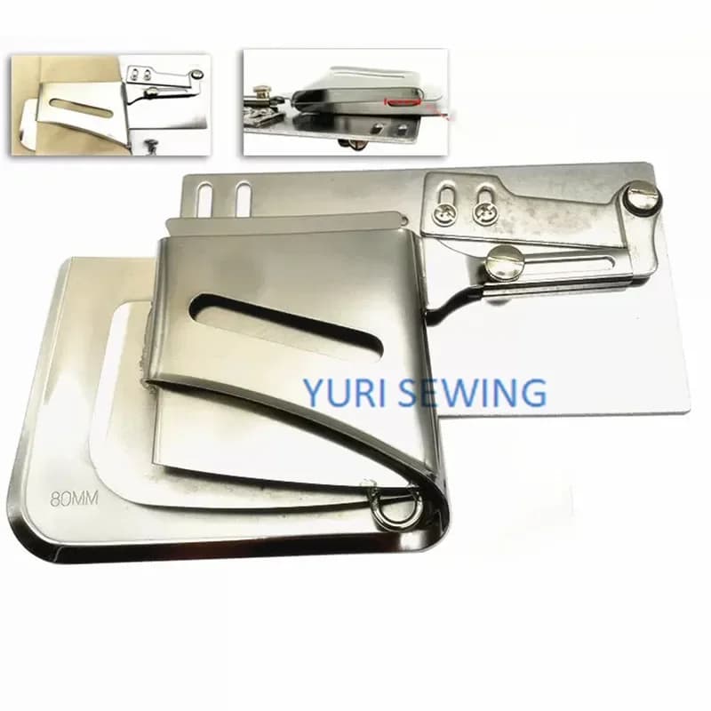 80mm 100mm 75mm Cartella bigodino curling regolabile per tenda punto annodato DY macchina Accessori per macchine da cucire industriali