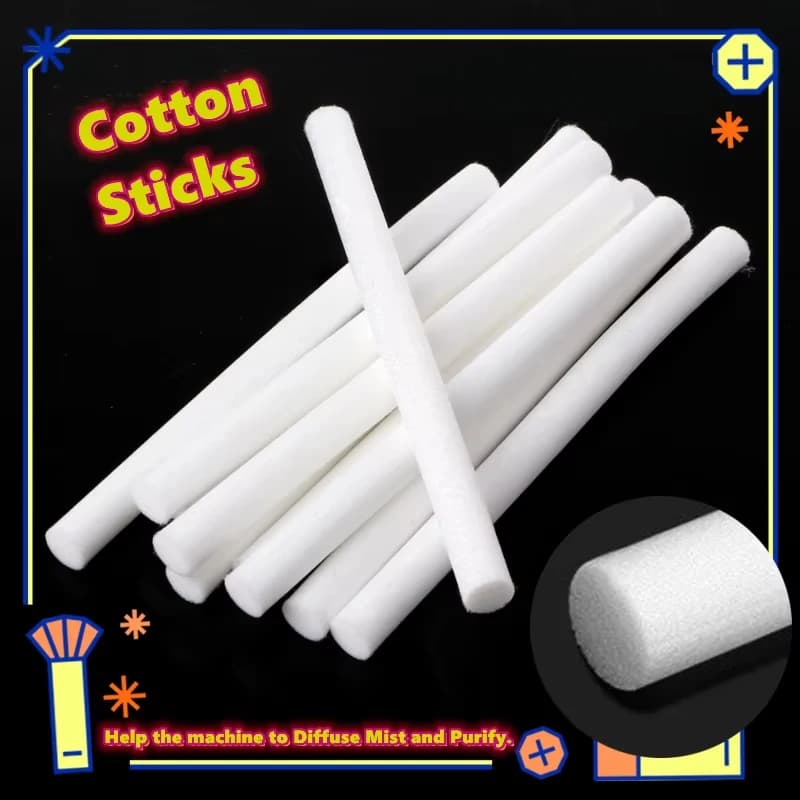 20 Spare parts for USB Umidifiers, 0,8cm×8cm Filtrant Sticks