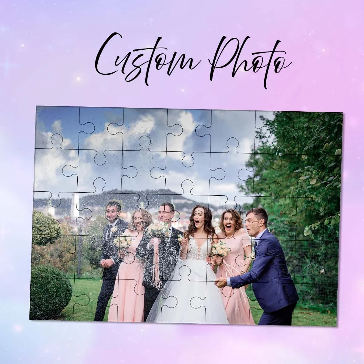 Bella immagine personalizzata vita scolastica Mosaico Puzzle Puzzle personalizzati in foto Puzzle Giocattoli educativiRegalo per bambini