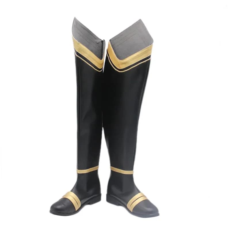 Anime The Eminence in Shadow Gamma Scarpe Cosplay Stivali Accessori per costumi di Halloween Oggetti di scena realizzati