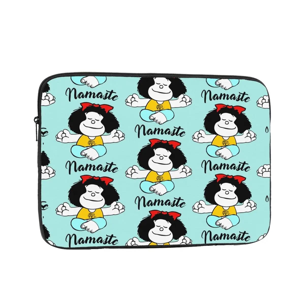 Custodia protettiva per custodia per notebook con cerniera Custodia per tablet Mafalda Namaste 12 13 15 17 pollici Custodia antiurto