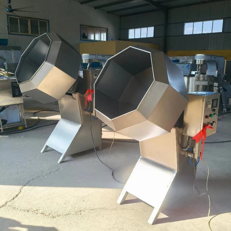 Miscelatore Ottagonale Industriale Commerciale Personalizzato in Acciaio Inossidabile per Alimenti, per Lavorazione di Patate, Chios, Tofu Essiccato e Legumi