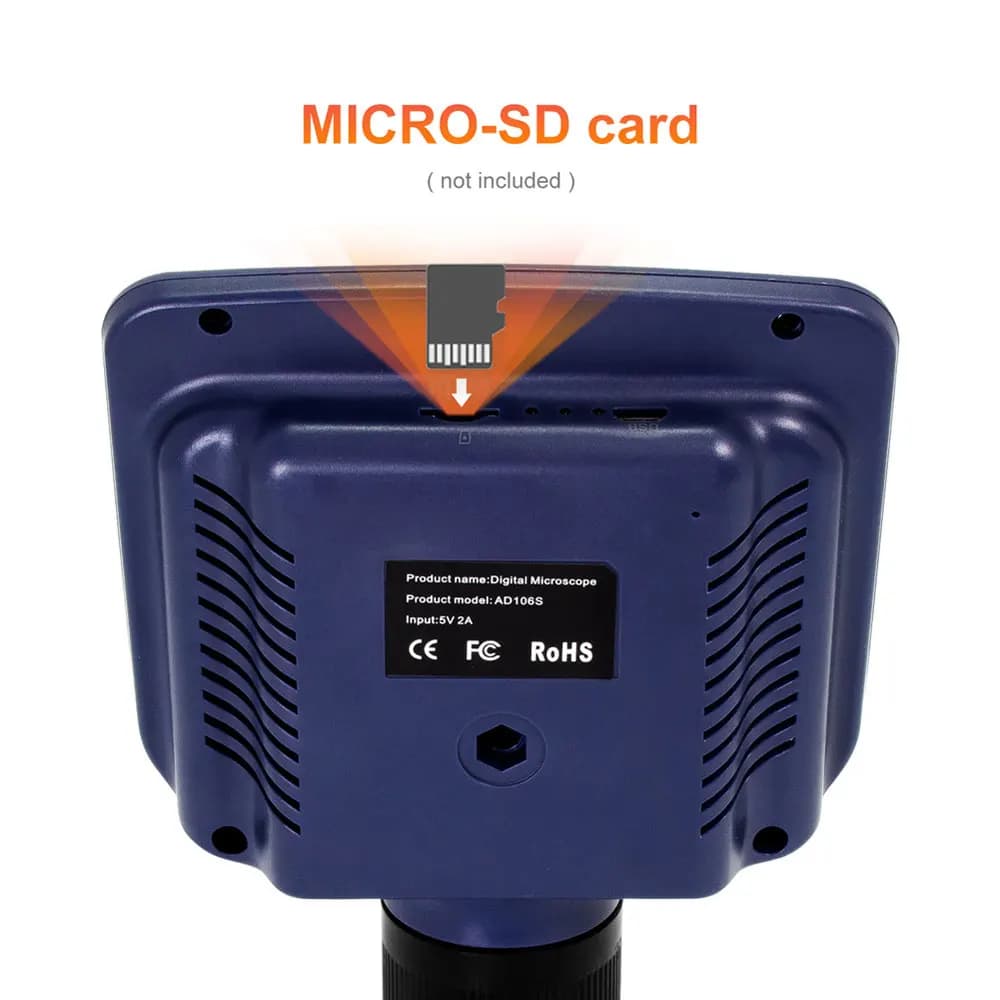 Microscopio Digitale USB AD106S 220x per Riparazione Telefoni, Strumento di Saldatura BGA SMT, Valutazione Gioielli, Uso Biologico, Regalo per Bambini