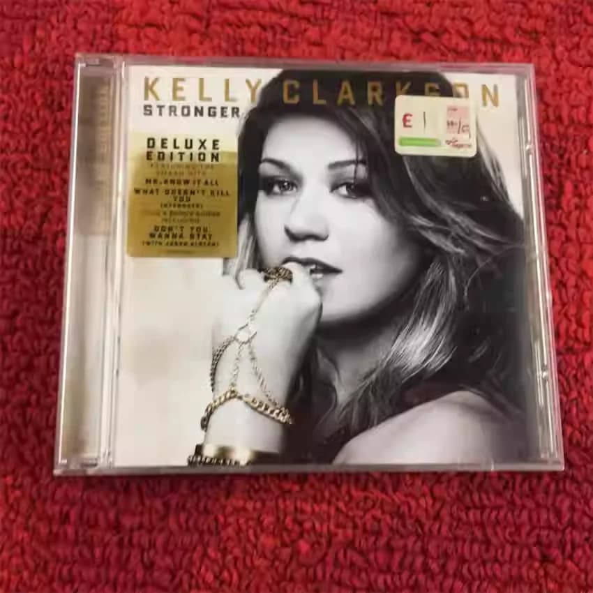 CD Classico Pop & Pop Rock, Album di Kelly Clarkson, CD Musicale 'Stronger', Regalo per Cosplay, Walkman, Soundtrack per Auto