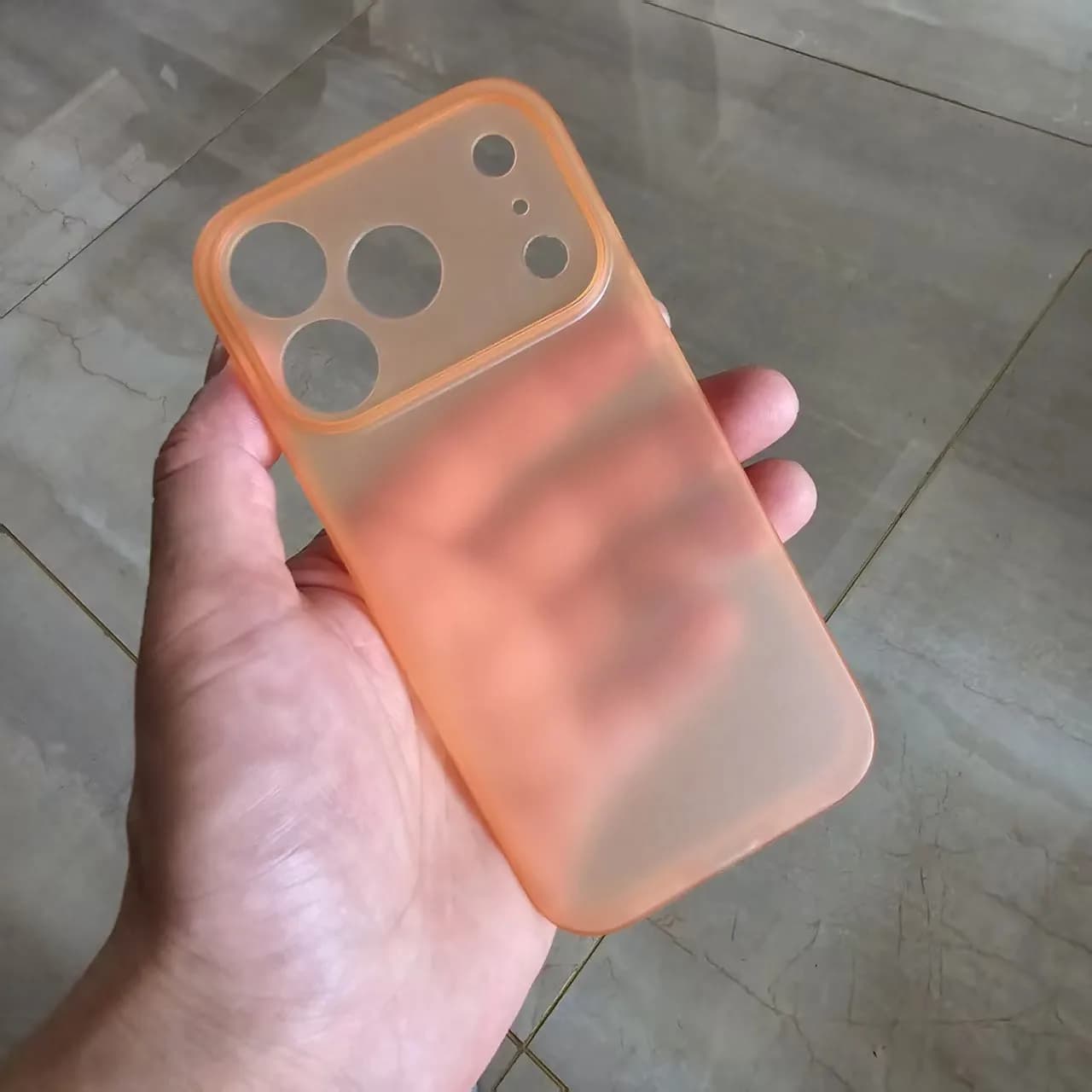 Custodia per telefono opaca in PP ultra sottile per Apple iPhone 17 Pro Max 17Pro Cover sottile per iPhone17 Custodia invisibile per iPhone Air