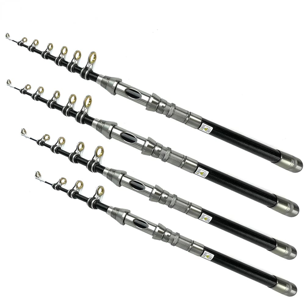 Canne da Spinning asta da viaggio 1.5M-2.4M canna da pesca alla carpa 7-10 sezioni in fibra di carbonio per Stream accessori per attrezzatura da pesca d'acqua dolce