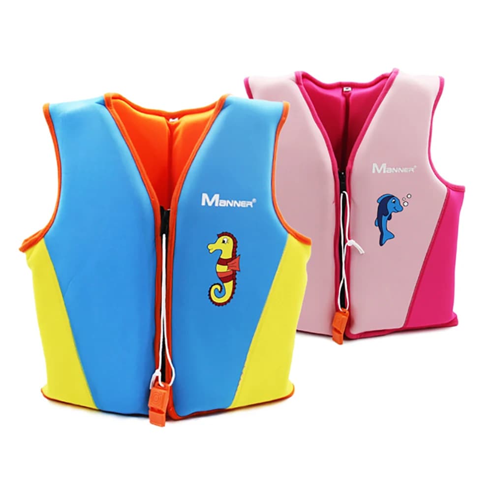 Giubbotto di salvataggio per bambini con fischio Giubbotto di galleggiamento a fascia incrociata regolabile Pesca alla deriva Nuoto Giubbotto di salvataggio di sicurezza per sport acquatici