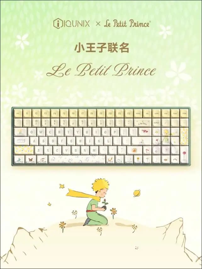 IQUNIX F97 Little Prince joint mechanical keyboard three-mode hot-swappable customized keyboard 81-key gaming keyboard
