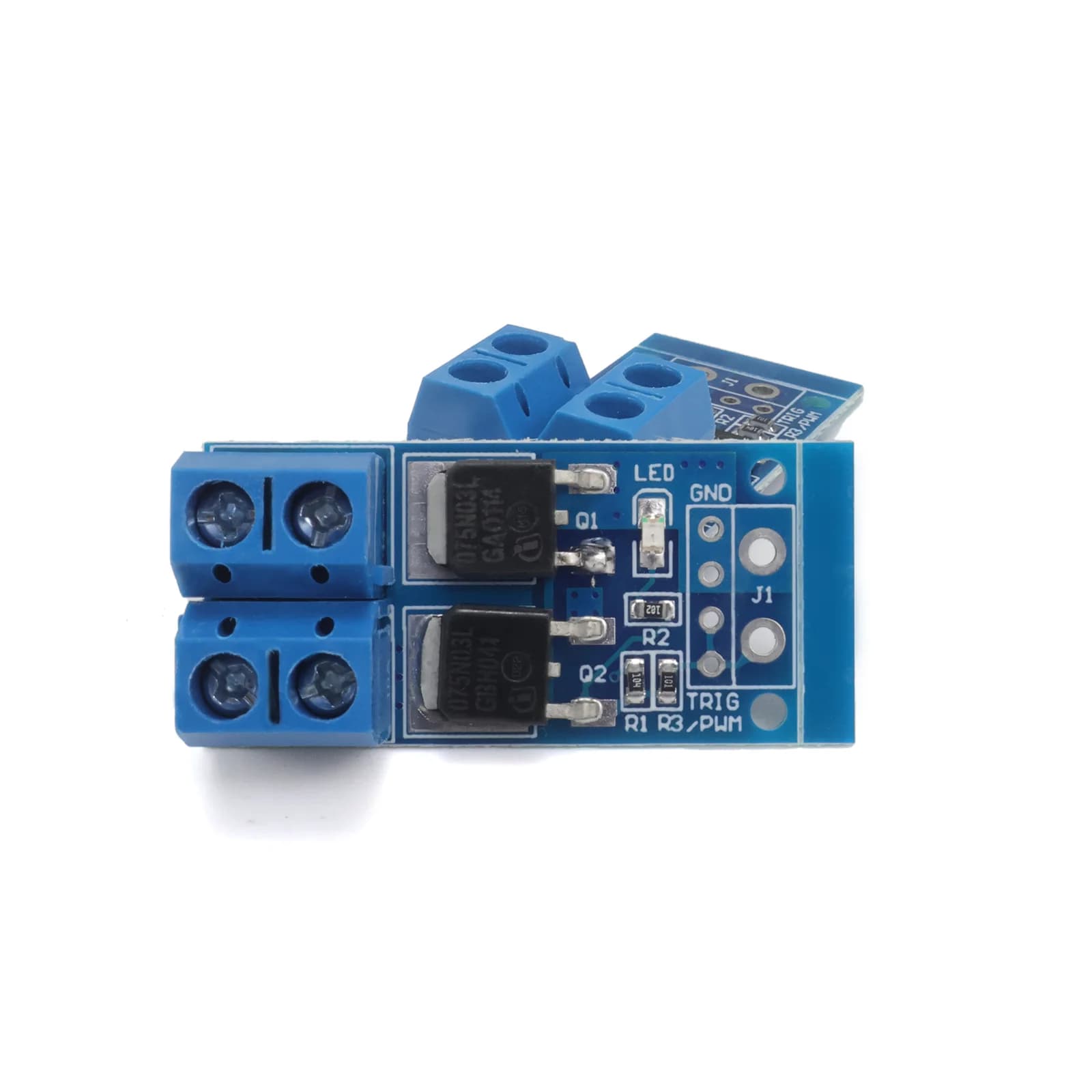 Modulo di controllo MOSFET con trigger PWM 15A 400W 5V-36V per scheda di controllo motore Arduino, interruttore elettronico ad alta potenza