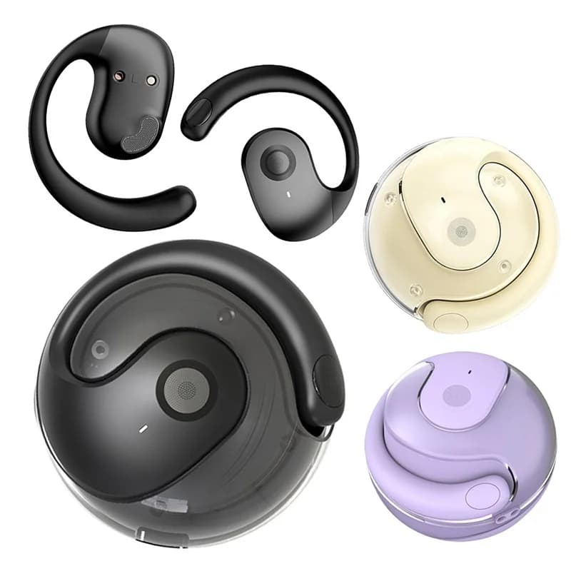 TWS Wireless Headset Bluetooth Headphones with Mic HiFi stereo audio earphones Smart Touch waterproof sports earphones for phone