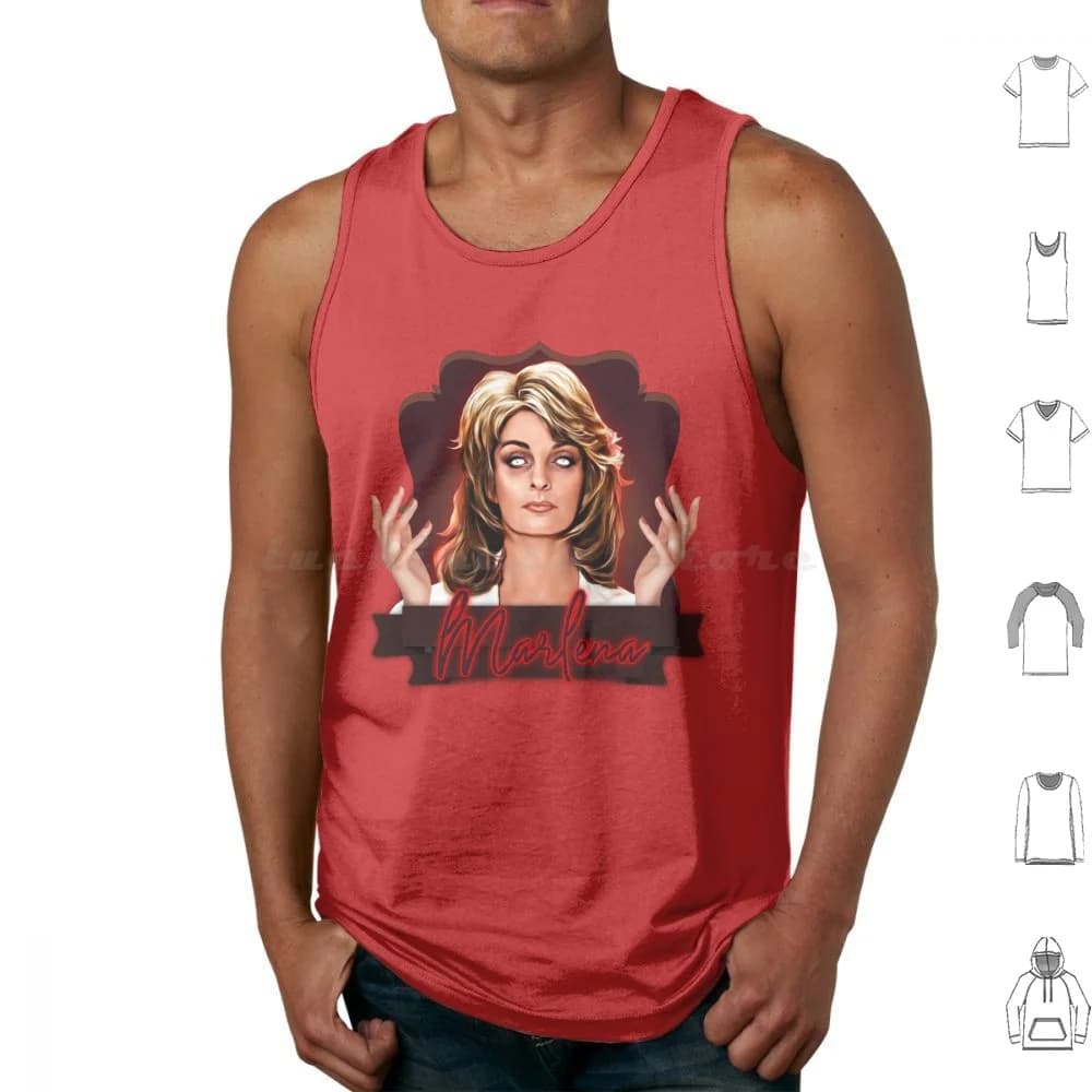 Marlena Canotte Canottiera senza maniche Marlena Day Of Our Lives Dool Days Possesso Marlena Marlena Black The Devil Made