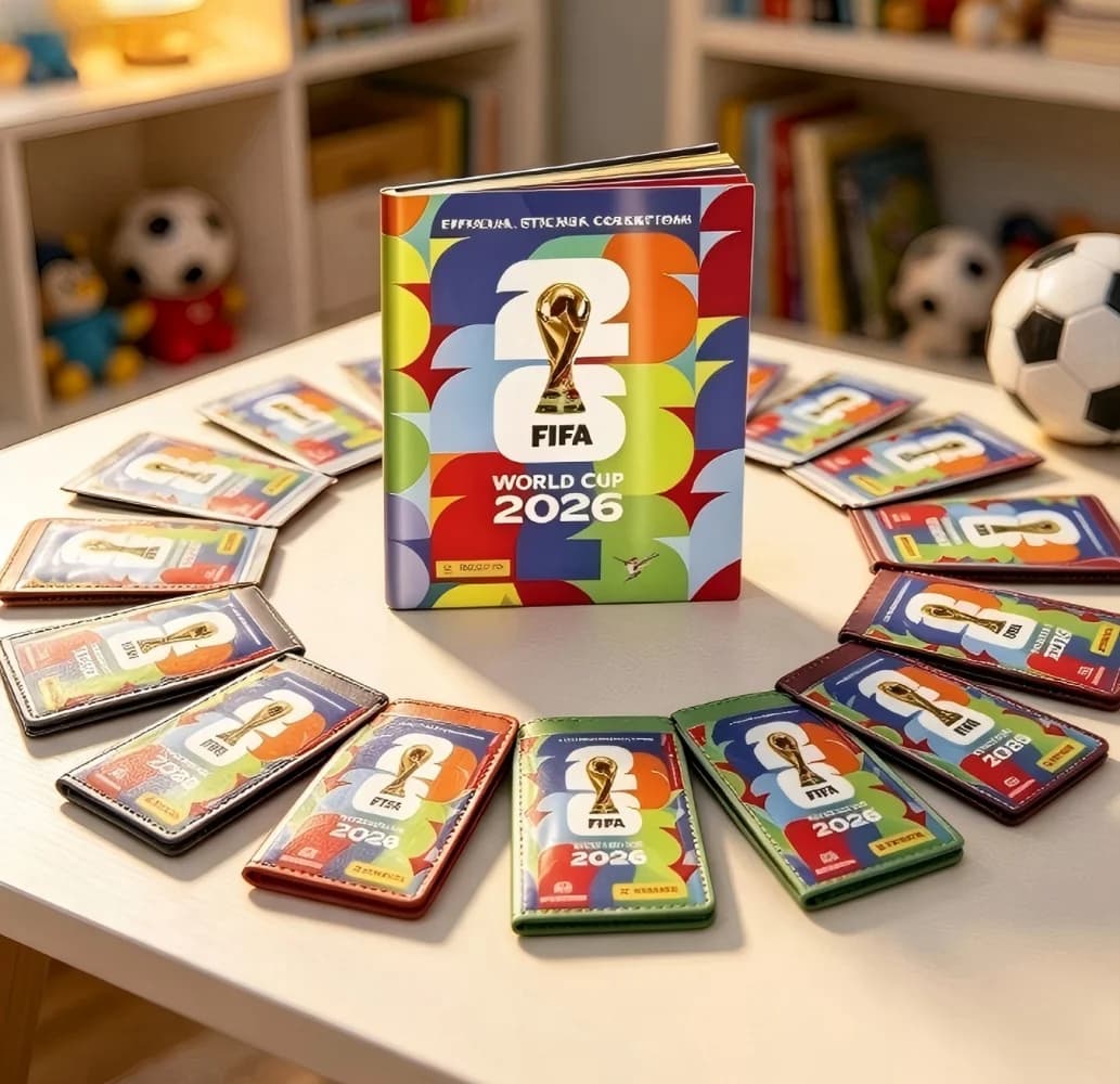 Panini 2026 FIFA World Cup Stickers International Version Rare Collection Football Sports Fan Hobby Souvenir Gift