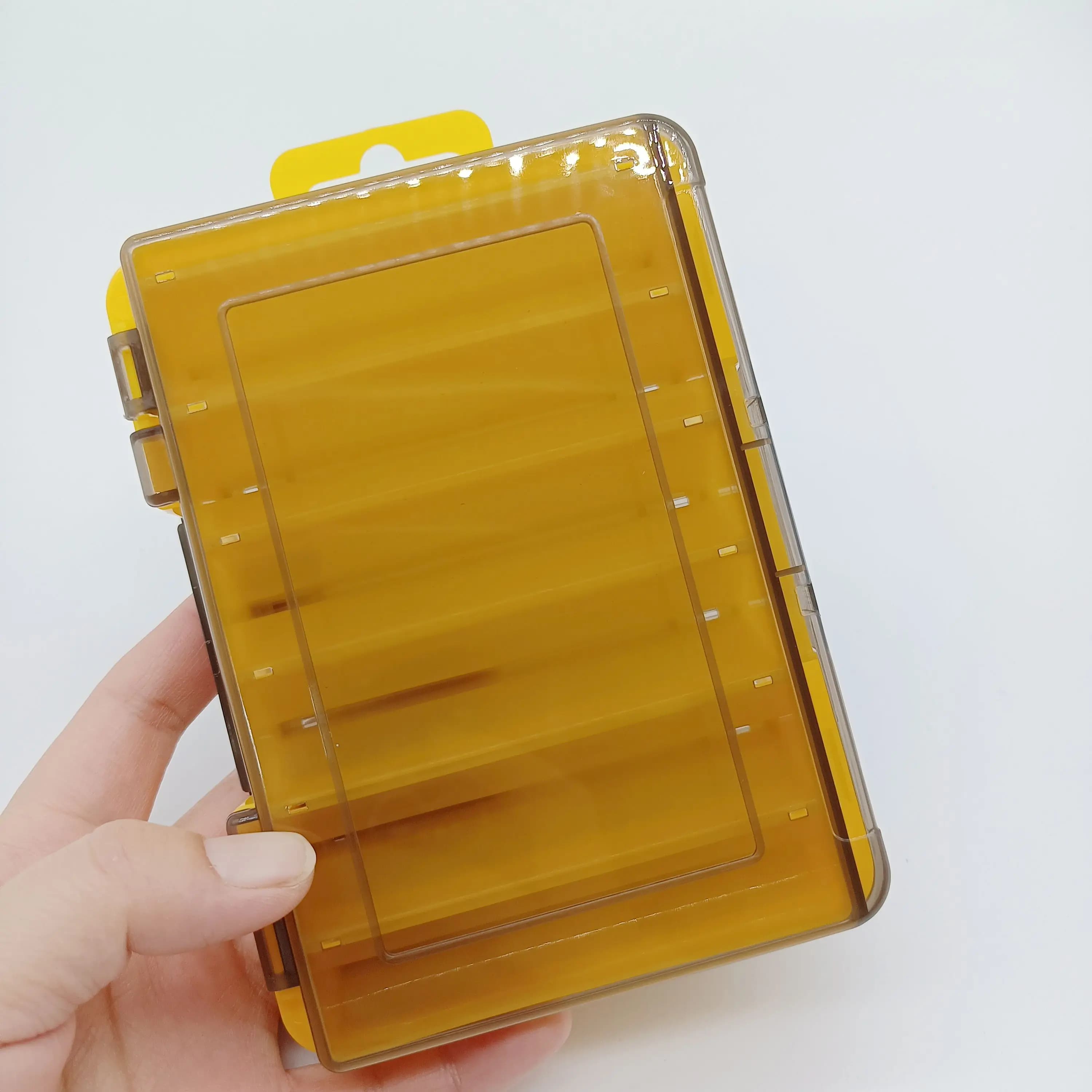 DUODUOYU 1PCS New Double Sided 12 Parts Fishing Equipment Box Storage Box for Multi-grid Fishing Equipment