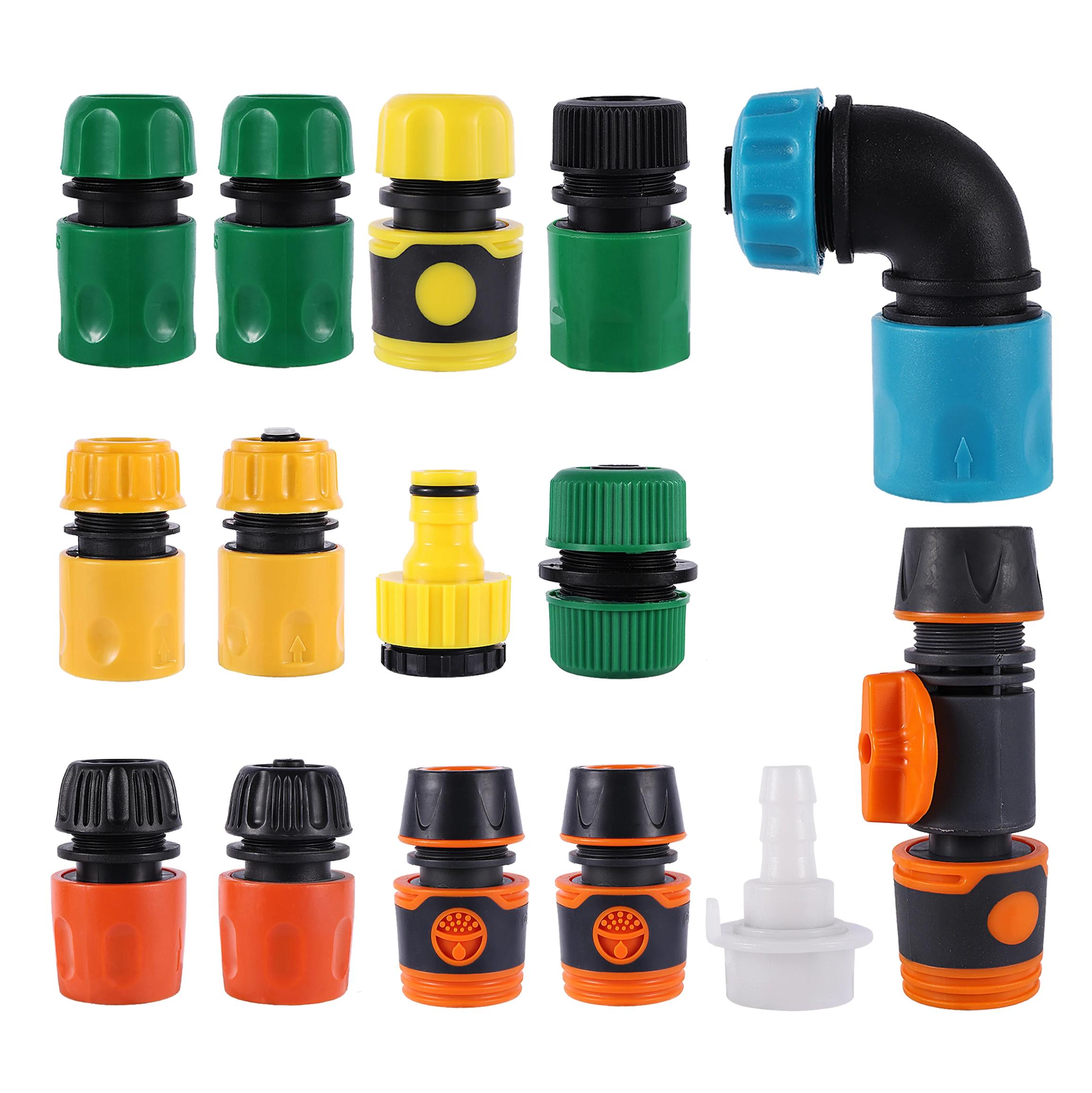 16mm garden hose Quick attachment kit repair pipe fittings quick coupling tap for irrigation system