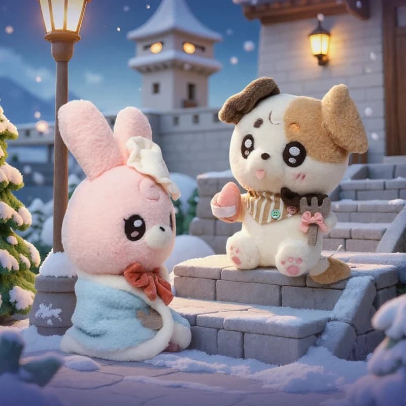 Magic Manor Bunny Peluche Simpatico Coniglio Peluche Cuscino per Dormire Bambola Regalo per Ragazze Donne Regalo di Compleanno