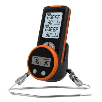Termometro da cucina per barbecue senza fili con sonda digitale Termometro per carne per alimenti