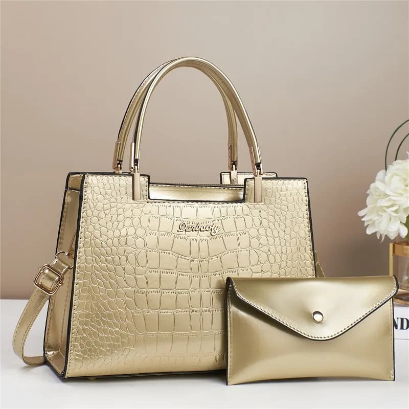 Brand New High Quality Bright Leather Women's Handbags and Purse Trend New Luxury Shoulder Bag Designer Ladies Crossbody Bags