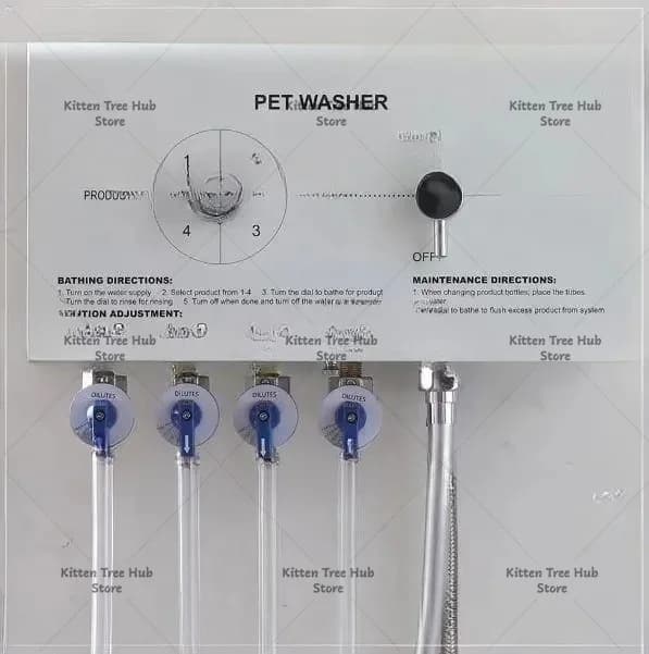 New Bathing System Dog Shampoo Making Machine PW-102 Pet Washer Shampoo Diluter Almighty Bathing Support Shampoo Dispenser
