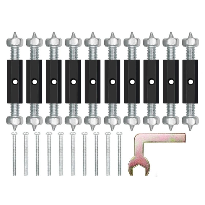 Repair Tool for Adjustable Wall Switch Box with Key, Support Auction, Electric Box Screws, Maintenance Accessories