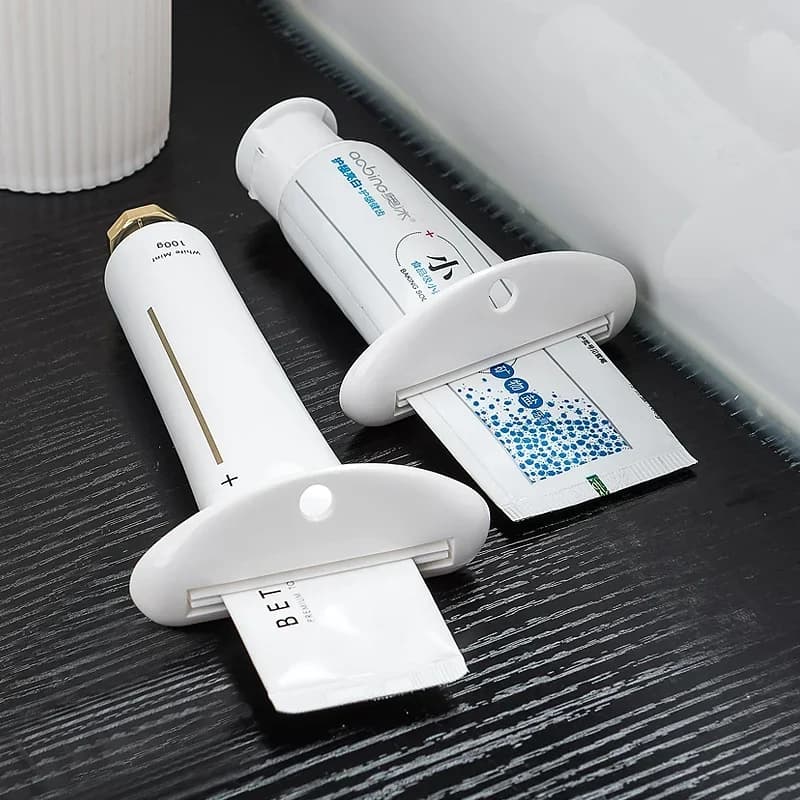 Multifunzione dentifricio spremiagrumi manuale spremuto dentifricio tubo clip detergente viso Dispenser spremiagrumi accessori per il bagno