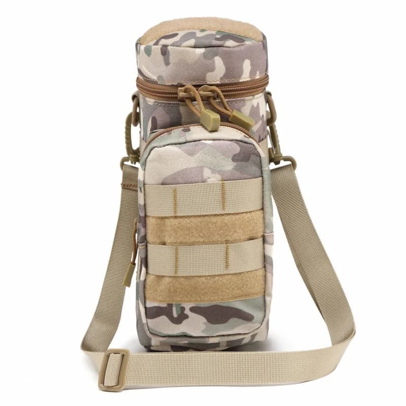 Water Bottle Shoulder Bag Molle Outdoor Sports Fishing Hunt Camping Hiking Cycling Door Moisturizing Bags Water Bottle Bags