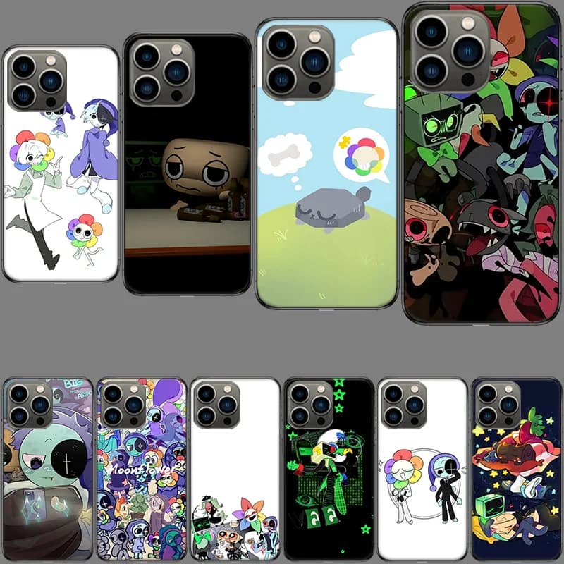 Custodia per telefono Game Dandys World per iPhone 16E 15 Pro 14 Plus 17E 16 17 Pro Max Air 11 12 13 Mini, antiurto, simpatica cover in TPU