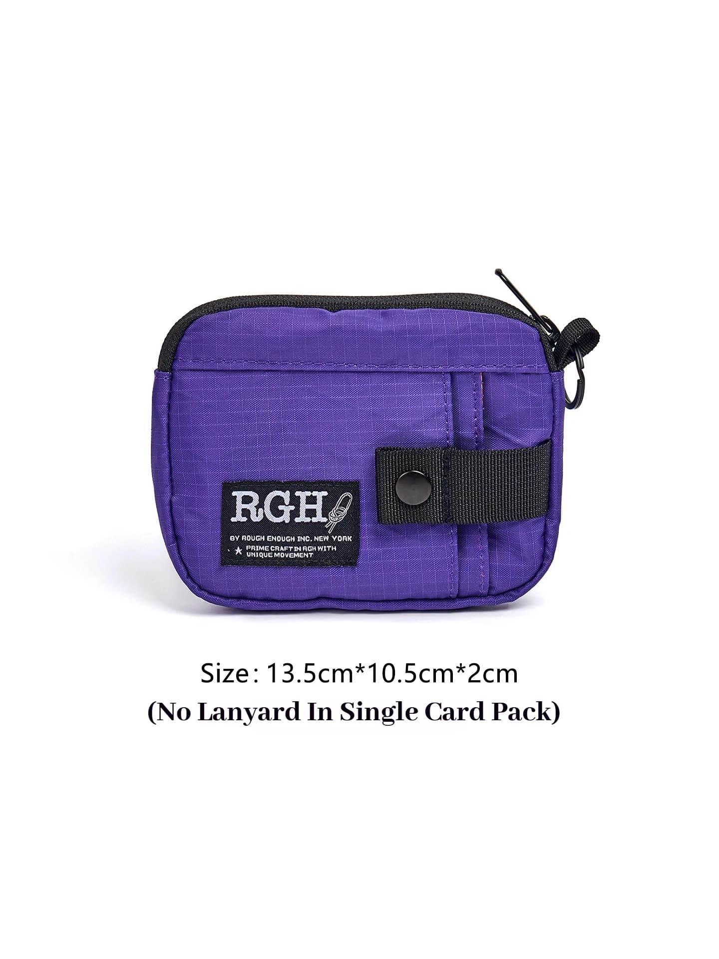 RGH Anti-Skimming Neck Wallet, Driver License Key Coin Storage Pouch Unisex Outdoor