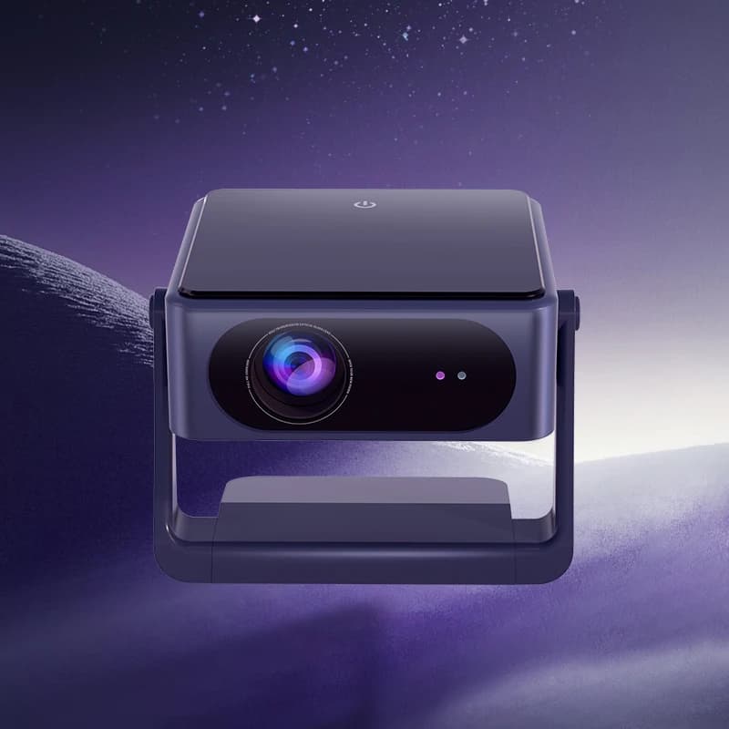 Mini proiettore intelligente Android 4K ruotabile a 360 gradi per Home Theater Aula Android Wifi Video Proiettore Proiettore