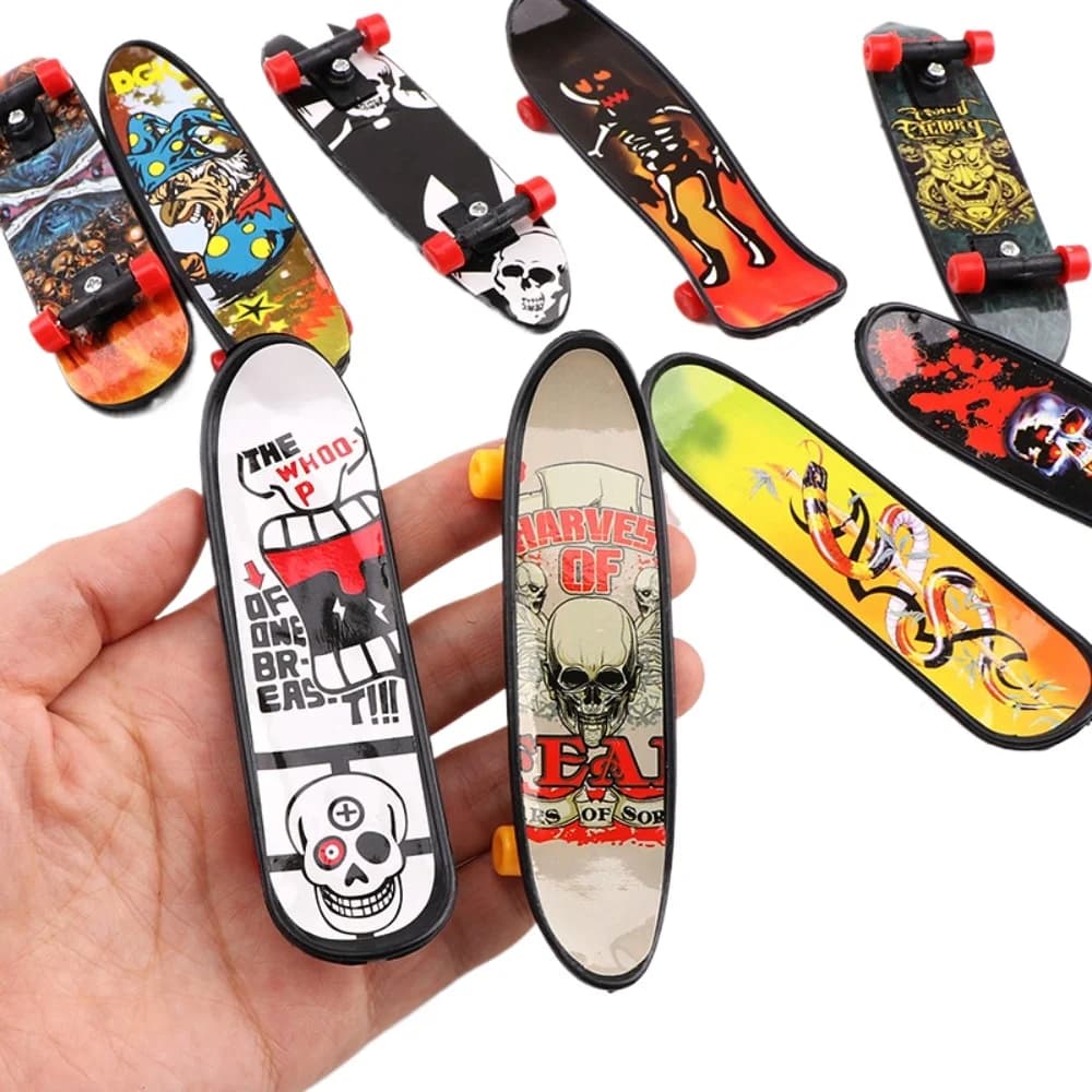 12/24/36PC Mini Divertimento Dito Skateboard Punta Delle Dita Giocattolo Per Bambini Festa Di Compleanno Regalo Per Gli Ospiti Pinata Regalo di Carnevale Per Bambini Ricompensa scatola del Tesoro