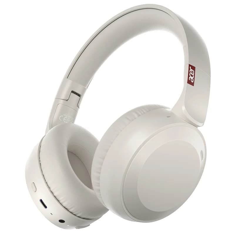 Wireless Headphones Acer Bluetooth 6.0 HiFi stereo game headphones with noise cancellation Foldable headphones with 3.5 mm jack and microphone