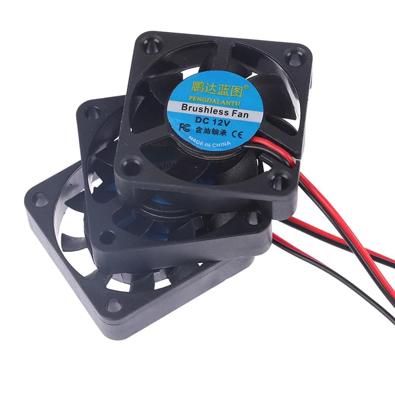 Ventola per Stampante 3D Deel 4010 2 Pin 40mm 40x40x10mm 4cm per Scheda Video DC 5V / 12V / 24V