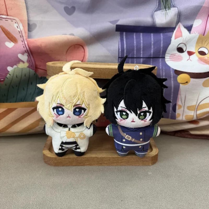 New10cm Evening Star Navy Body Pendant Volleyball Yuichiro Hyakuya Mikaela Hyakuya Decoration Keychain For Gift