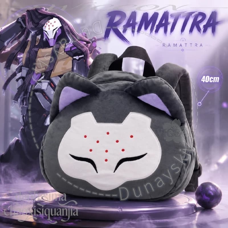 RAMATTRA Fanart Anime Funny Big Face Bag Throw Pillow Sofa Cartoon Itabag Halloween Birthday Christmas Gifts Cosplay Game Owww