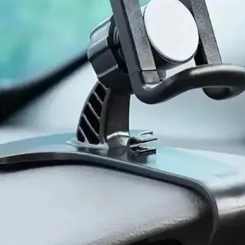 Supporto per telefono per auto girevole a 360° Supporto universale per presa automatica Supporto per cruscotto Staffa fissa per telefono cellulare