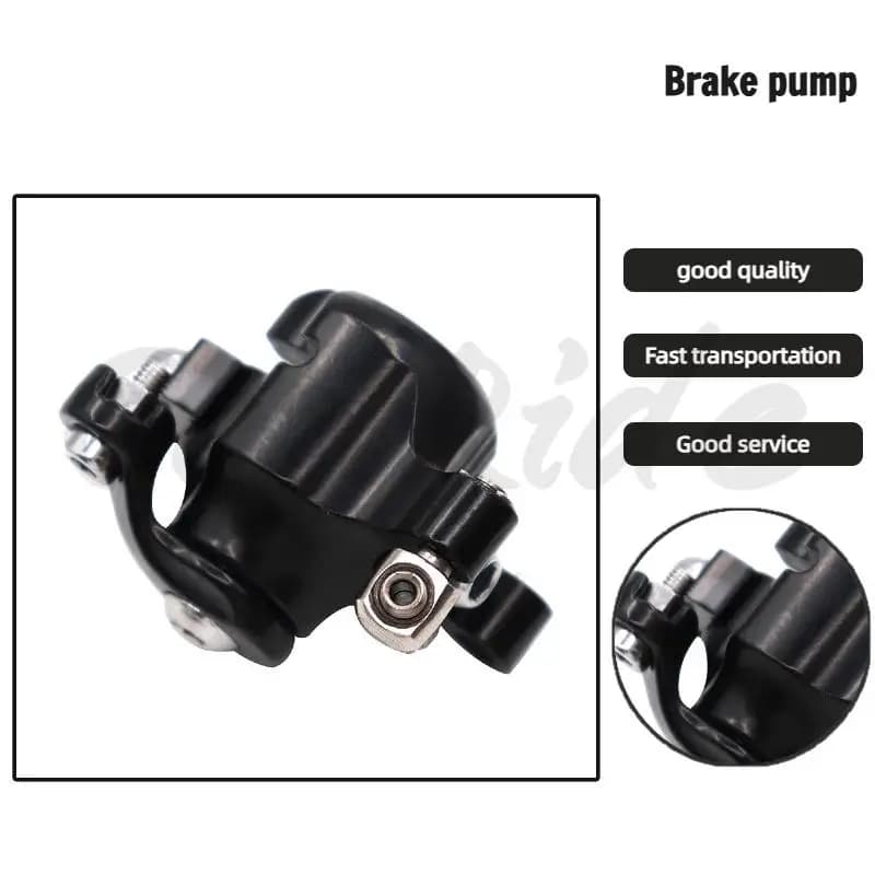 Mini Sports Bike Parts Disc Brake Pump Small Four-Wheel Mechanical Brake Caliper Two-Stroke Brake Pump Disc Brake Assembly