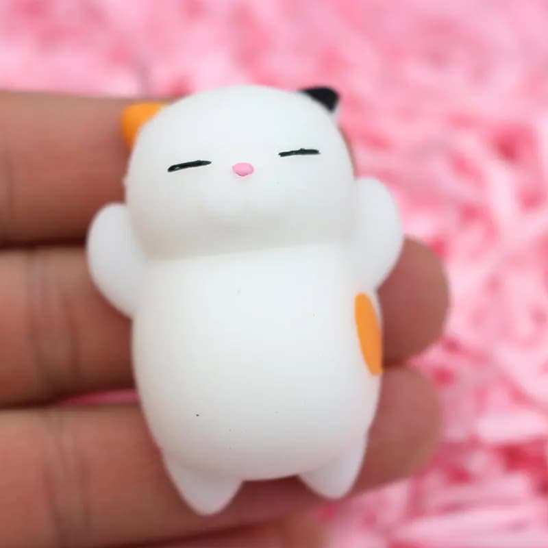 Giocattoli Squishy a Forma di Gatto, Morbidi in Silicone, Kawaii, Antistress, Regalo Sensoriale 2022, Unico per Bambini e Adulti, Ragazze e Ragazzi Adolescenti