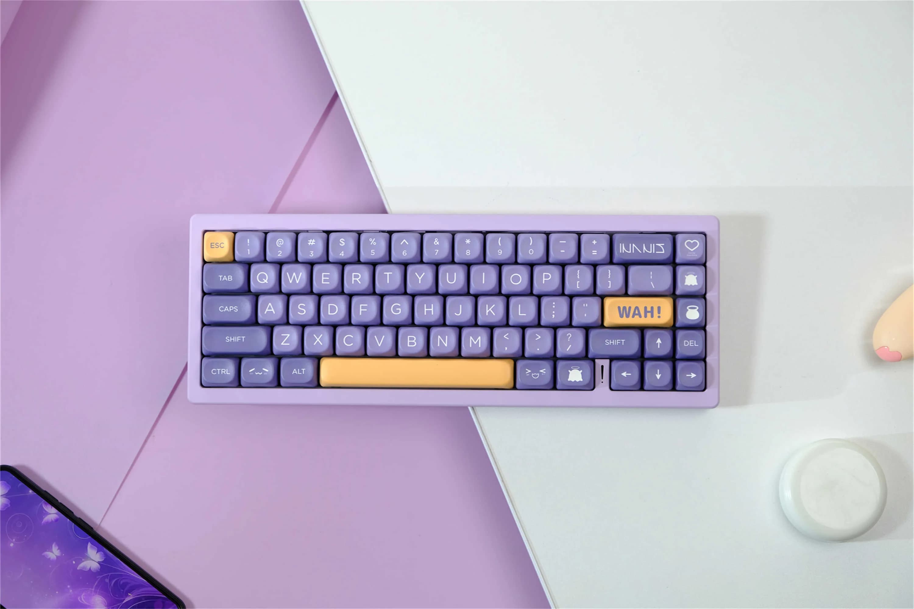 Sacrifizio Dei Copritasti 126 tasti Materiale PBT Profilo MOA wooting DYE-SUB Personalizzato Per CHERRY MX Switch Tastiera meccanica