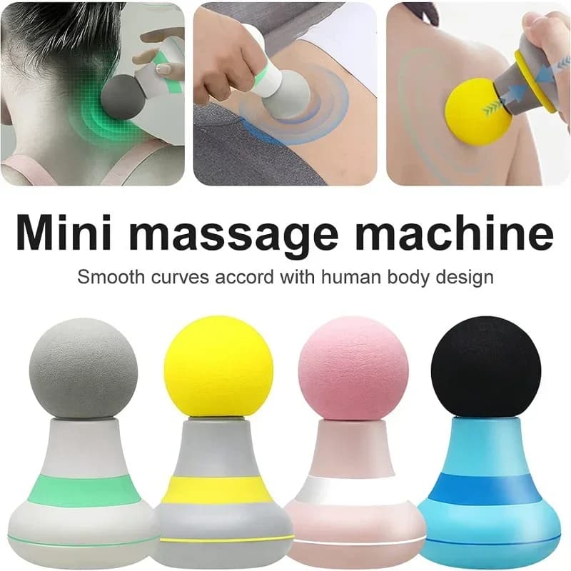 New Mini Muscular Relaxation Massage Massage Mixer, Vibration Massager for Domestic Use, Practical Muscular Fascist Tool