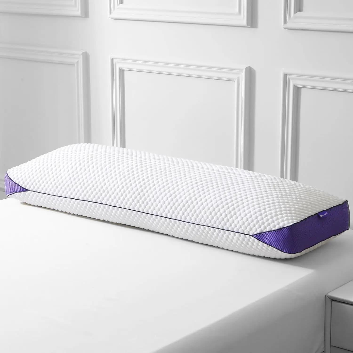 Adjustable memory foam body cushion with washable lining, full support for sleeping on the side, comfort for back and legs
