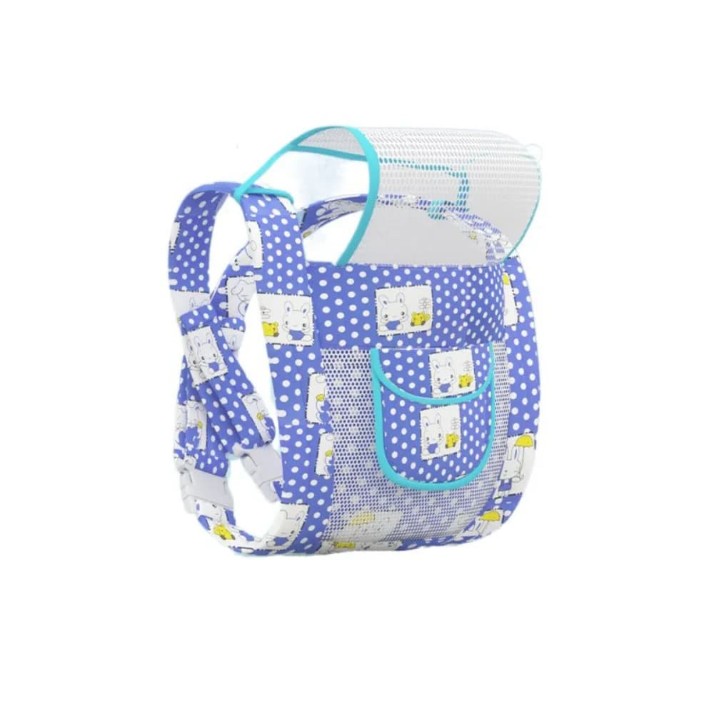Marsupio multifunzione per neonati Borsa a marsupio per neonati Zaini per neonati in rete Tipo di tenuta orizzontale con chiusura frontale per neonato