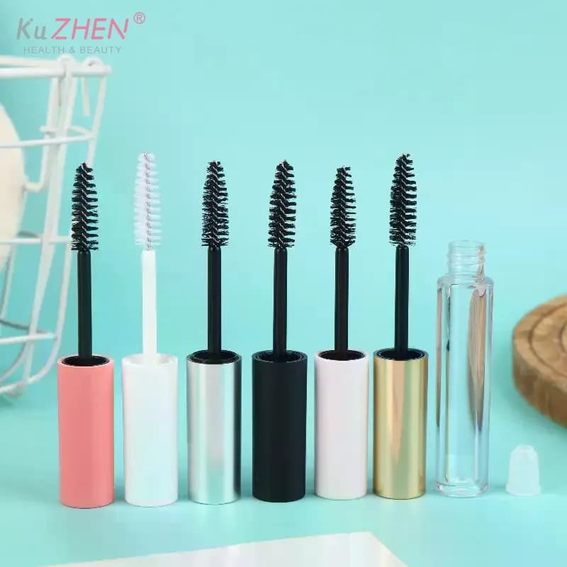 Empty 3ml Mascara bottle, Liquid Container for Eyelash Growth with Applicator, Rechargeable, for Cosmetics
