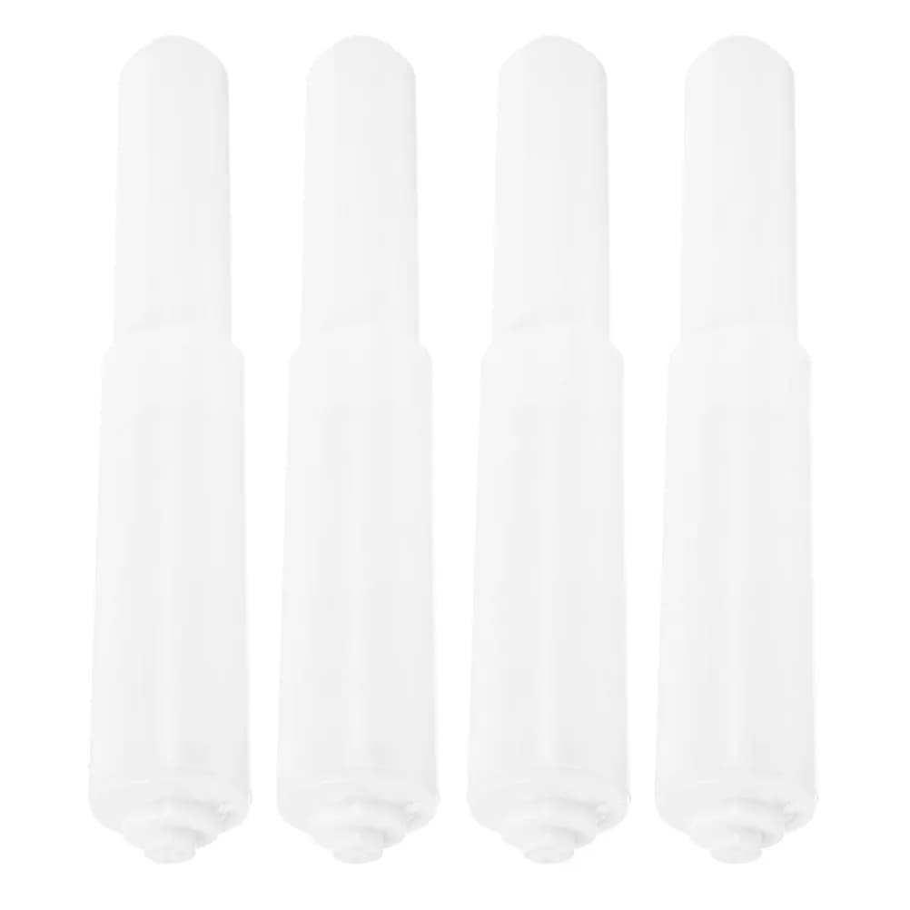 4 Pezzi Aste di Ricambio per Portarotolo Carta Igienica, Aste in Plastica a Molla per Dispenser Carta Igienica, Accessori per Bagno