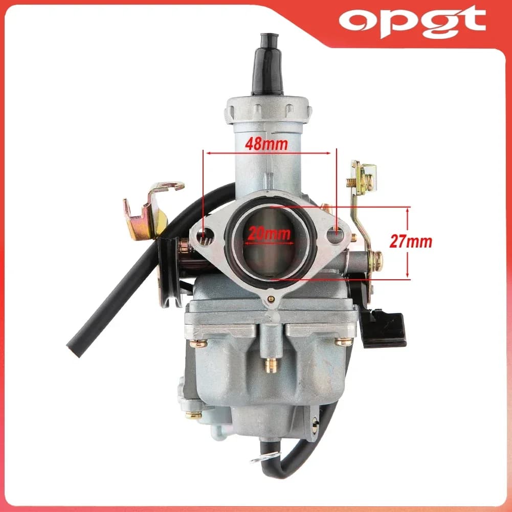 OPGT PZ27 Moto Carburatore Con Pompa di Accelerazione Cavo Choke Per WY125 CG150 125cc 150cc 175cc ATV Quad Go Kart Dirt Bike