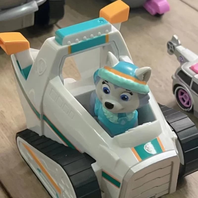 Nuovo Veicolo PAW PATROL con Personaggi Ryder, Tracker, Everest, Chase, Rex, Skye, Rocky, Marshall, Zuma - Action Figure Giocattolo Originale, Regalo di Compleanno per Bambini