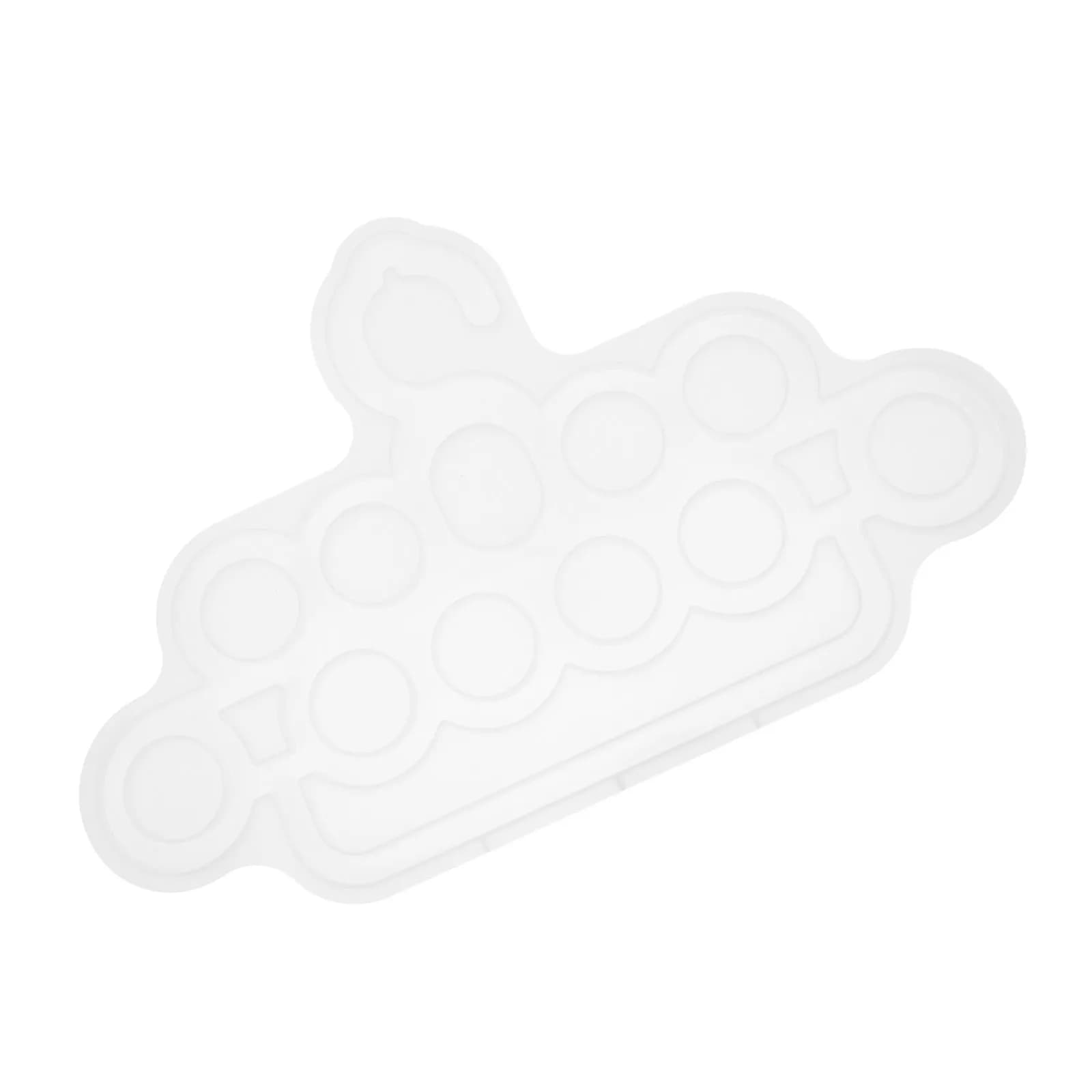 Stampo in Silicone per Appendiabiti Fai-da-Te, Gancio per Sciarpe, Porta Cappotti, Strumento Flessibile per Modellazione in Resina Epossidica