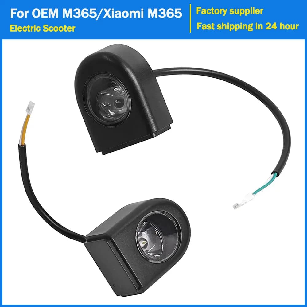 Lampada per faro a LED Luce di ricambio per scooter elettrico anteriore per OEM M365 per accessori per lampada anteriore Xiaomi M365 Kickscooter