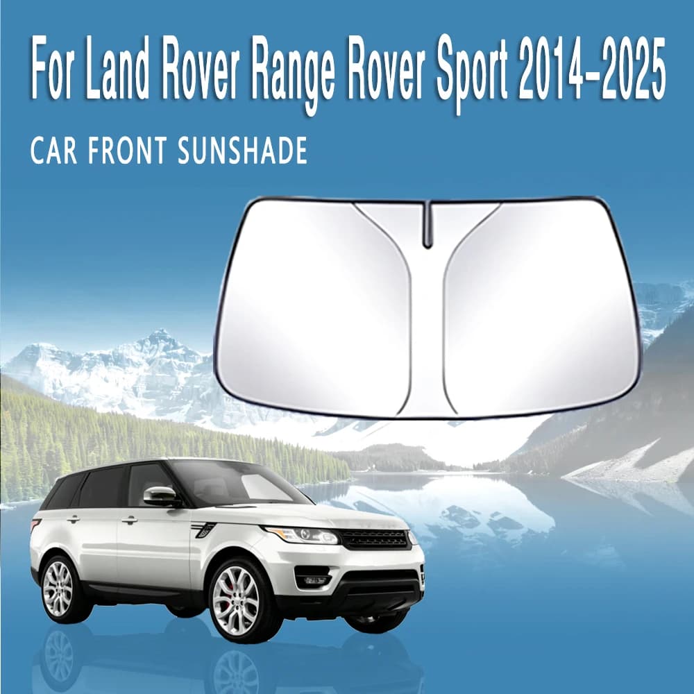 For Land Rover Range Rover Sport 2014-2025 2015 Car Front Windshield Sunshade Heat Insulation Sun Visor Colling Auto Accessories